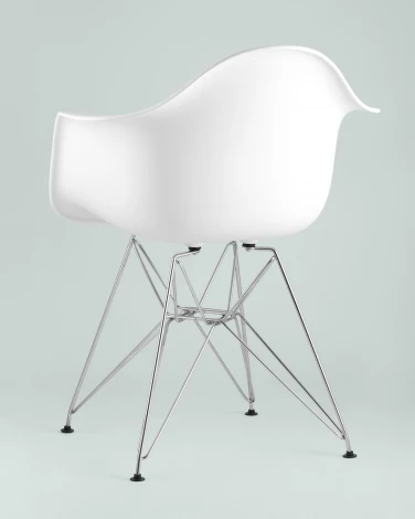 Стул белый Eames DAR УТ000001385