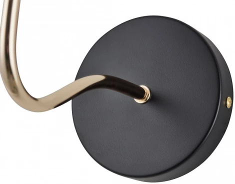 Бра светодиодное Arte Milano Neapol-73908 273908/1B BK/GD (220V)