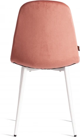 Стул BREEZE (mod. JSC-58) / 2 шт. в упаковке Tetchair (Велюр,Металл /Коралловый) арт.24488