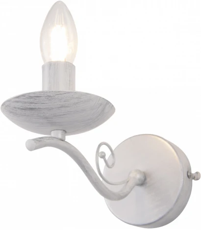Бра Arte Milano Amalfi-9934 339934/1W WT+SL (220V, подсвечник, свеча)