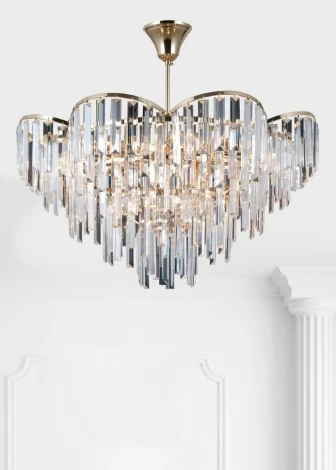 Потолочная люстра на штанге Lumien Hall Julen LH0065/12C-FGD-CL