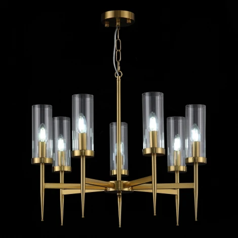 Подвесная люстра ST Luce Acazio SL1159.303.07 (220V, на цепи, факел, IP22)