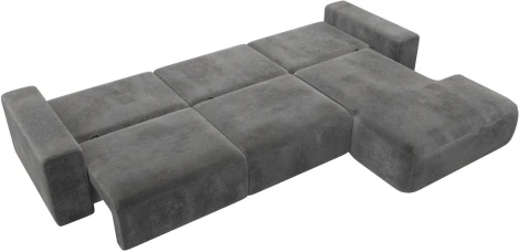 Диван угловой Лига-036 НПБ Классик Лонг правый угол Лига Диванов (Велюр) арт.127797