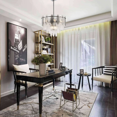 Подвесная люстра хрустальная на штанге Arte Milano Sorrento-1309 371309/6/300/400 CR (220V)