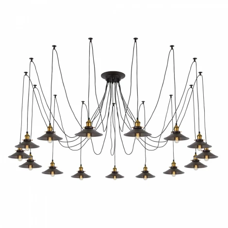 Подвесной светильник Citilux Эдисон CL451151 (220V, на проводе, паук)