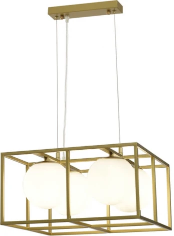 Подвесной светильник iLamp Golden P2484-4 GD (220V, на тросе, шар)