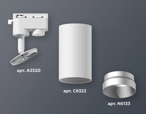 Трековый светильник Ambrella Track System XT6322063 (круглые)
