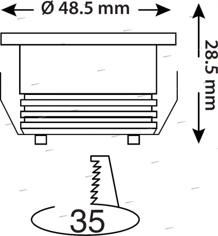 Horoz Bianca 016-036-0003 white