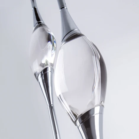 Подвесной светильник светодиодный хрустальный Modelux MODESTYLE MS.88921.3 CH