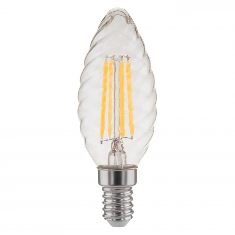 Лампочка светодиодная E14 7 Вт свеча прозрачная Elektrostandard BL128