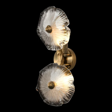 Настенный светильник Loft It Bloom 10352/2W AB (220V, цветы, ветки)