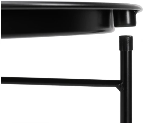 Журнальный столик-поднос Woodville Tray 47х51 black 15392