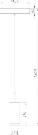 Подвесной светильник Deko-Light Dabih 348037 (LED, 220V, на проводе)