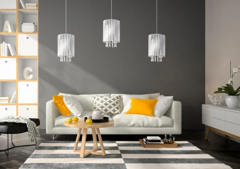 Подвесной светильник Lampex Diana 801/1S BIA