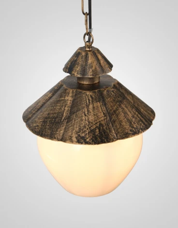 Уличный подвесной светильник LA1N 6105-KX Б18973-1P AB 000048001 Мелодия Света