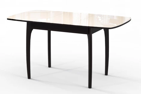 Стол М15 венге/стекло бежевое optiwhite Dikline 00-00060577