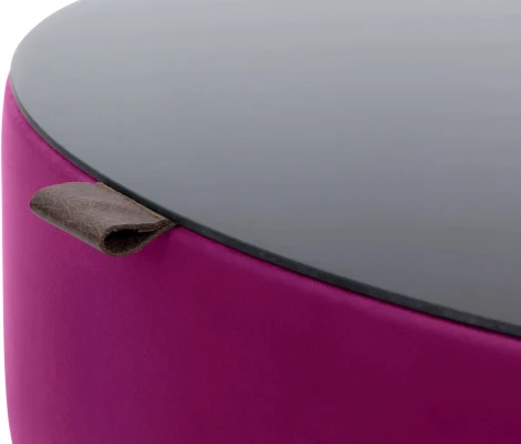 Стол журнальный Italia ОГОГО (арт.339988), (ЛДСП/Фиолетовый)