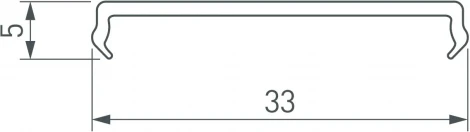 Экран SL-W33-LW-3000 OPAL (Arlight, Пластик) 043980