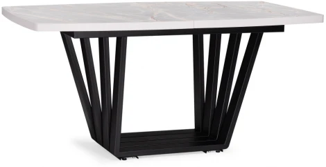 Кухонный стол Woodville Эудес (Металл/ЛДСП, Черный) 551079