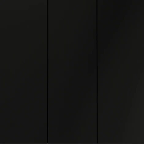 Выключатель трехклавишный (черный матовый) Voltum S70 VLS030108