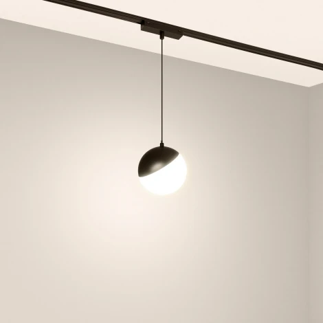 светильник магнитный Zigbee MAG-VIBE-EMISFERO-HANG-R100-6W Day4000-MIX (BK, 130 deg, 48V, TUYA) (Arlight, IP20 Металл) 044815 (управление смартфоном, умный дом - Tuya Smart, Smart Life)