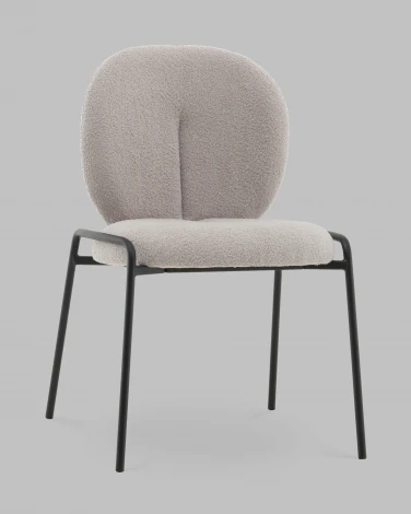 Стул Моллек букле светло-серый Stool Group арт.УТ000041521