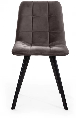 Стул Top Concept UNO, бархат антрацит 14/ черный профиль