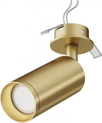 Точечный светильник встраиваемый Focus GU10 1x50Вт Maytoni Technical C018CL-01MG (220V, круглые)