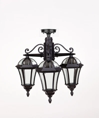 Потолочный светильник уличный Oasis Light ROMA S 95270SA/3 Bl (220V, фонарь, IP44)