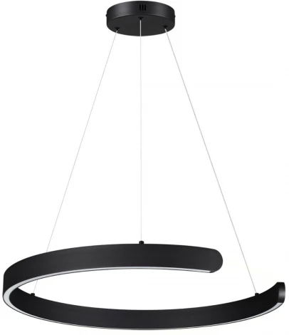 Подвесной светильник Lumion Indie LED 6534/43L черный 43W 3000-6000K 1758Лм 220V (на тросе, круглые)