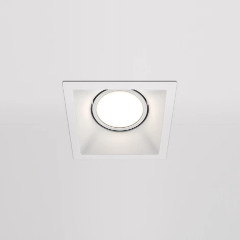 Встраиваемый светильник Dot GU10 1x50Вт Maytoni Technical DL029-2-01W (220V)