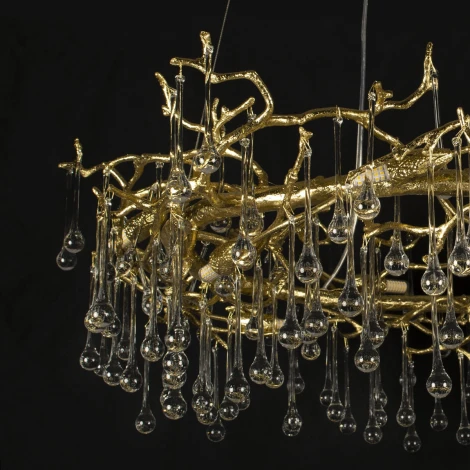Подвесная люстра Loft It Bijout 10068/800 GD (220V, на тросе, ветки)
