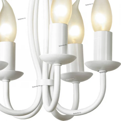 Подвесная люстра Lussole Lgo Congress LSP-9912 (220V, на цепи, подсвечник, свеча, IP21)