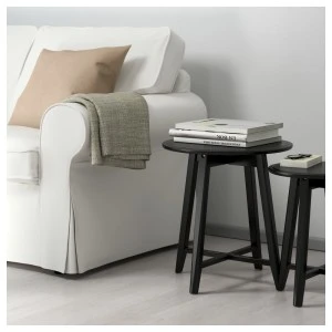 КРАГСТА Комплект столов, 2 шт, черный