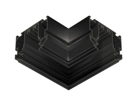 Соединитель угловой 90 для шинопровода в натяжной потолок системы крепления гарпун Magnetic SMART 220V 25mm Ambrella Track System GL1049