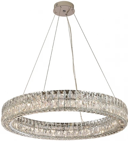 Подвесной светильник Newport 8550 8550/78 C chrome (220V, на тросе, кольцо)