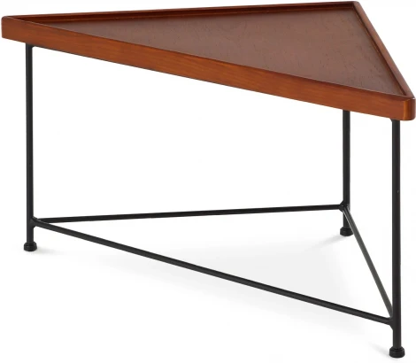 Журнальный стол When ОГОГО Обстановочка! (Массив дерева/Коричневый,Черный) арт.930834