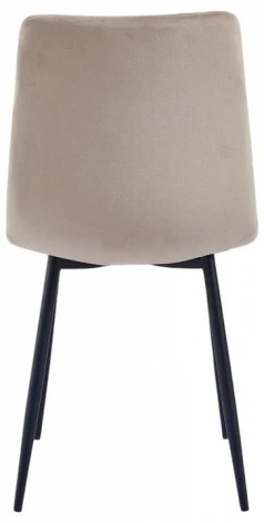 Стул Serenity Whirl Hesby (Металл/Велюр, Бежевый) арт.HSBI_DC102_beige