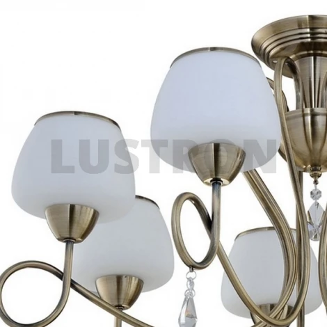 Потолочная люстра IDLamp 857 857/8PF-Oldbronze