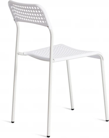 Обеденный стул Tetchair ADDE (Металл,Пластик/Белый) 19257