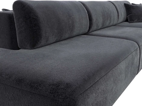 Диван угловой Лига-036 НПБ Модерн Лонг правый угол Лига Диванов (Велюр) арт.127763