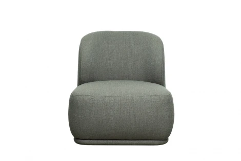 Кресло Капри Бейсик(Capri Basic), рогожка т.серый Norton-Graphite 80*90*82см Garda Decor