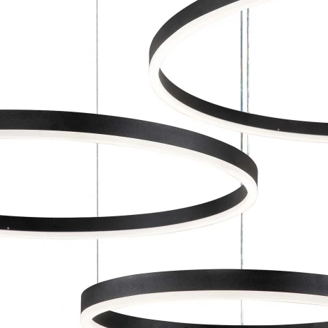 Подвесной светильник Indigo Galass V000032L (ночной режим, LED, 220V, пульт управления, на тросе)