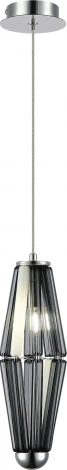 Подвесной светильник ST Luce Ciara SL1242.103.01 Хром/Дымчатый G9 1*5W (220V, на проводе)