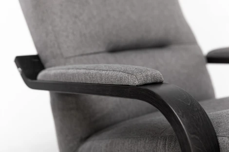 Кресло Leset Оскар (Фанера,Березовый шпон,Металл,Рогожка) арт.2500000190124