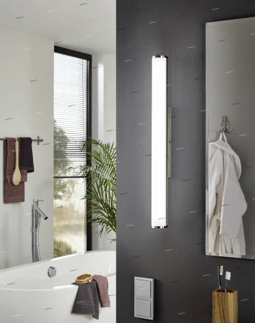 Настенный светильник линейный IP44 светодиодный влагозащищенный Eglo Calnova 94717