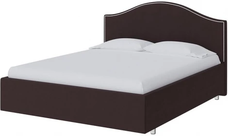 PROxSON Кровать Classic (Экокожа Коричневый) 200x200