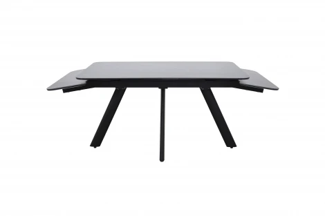 Стол Оникс, Керамогранит, Черный/Грэйс блэк Аврора 102355