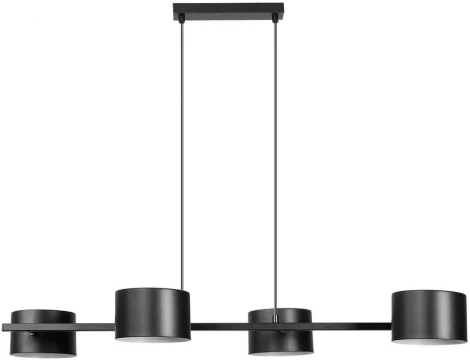 Потолочная люстра на штанге Arte Lamp Sebastian A7051SP-4BK