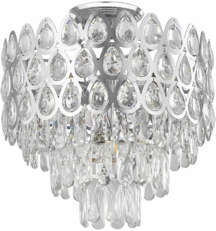 Потолочная люстра хрустальная на штанге Arte Milano Sorrento-2019 372019/6/50/390 CR (220V)